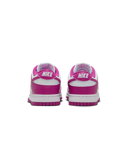 Nike Women’s Dunk Low - White/Hot Fuchsia