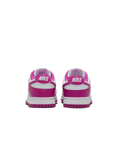 Nike Women’s Dunk Low - White/Hot Fuchsia