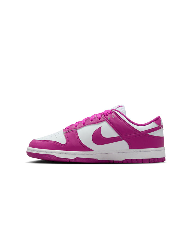Nike Women’s Dunk Low - White/Hot Fuchsia