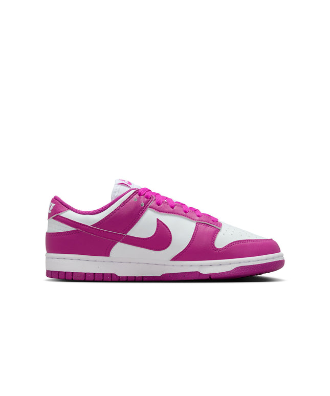 Nike Women’s Dunk Low - White/Hot Fuchsia