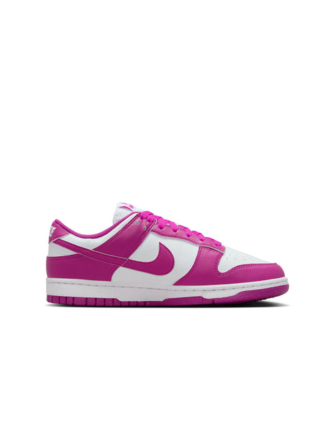 Nike Women’s Dunk Low - White/Hot Fuchsia