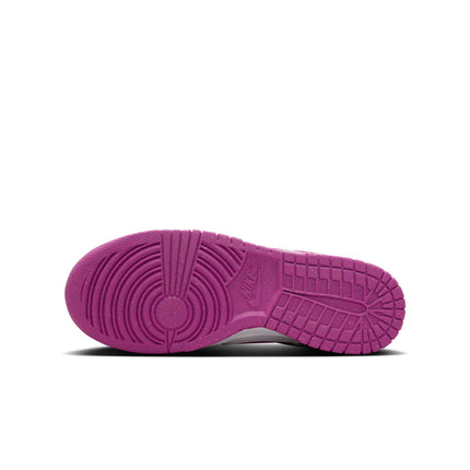 Nike Dunk Low para mujer - Blanco/Fucsia intenso