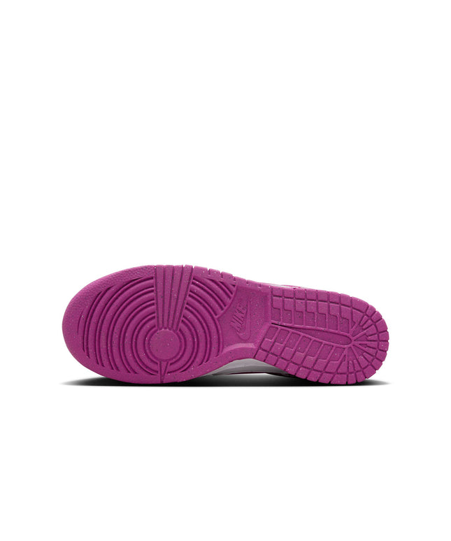 Nike Women’s Dunk Low - White/Hot Fuchsia