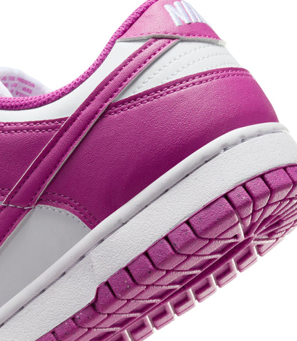 Nike Women’s Dunk Low - White/Hot Fuchsia