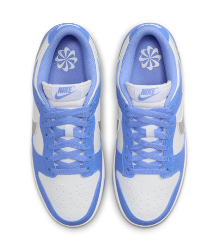 Nike Womens Dunk Low - Royal Pulse/Metallic Silver