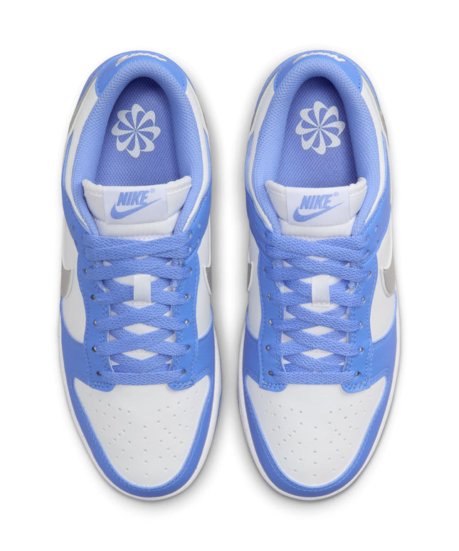 Nike Womens Dunk Low - Royal Pulse/Metallic Silver