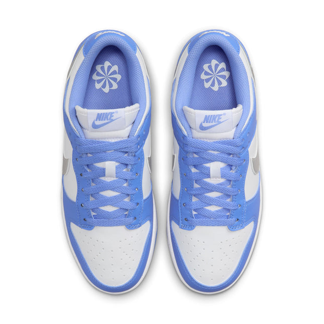 Nike Womens Dunk Low - Royal Pulse/Metallic Silver