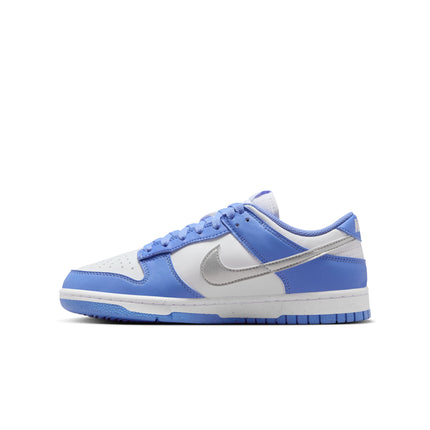 Nike Womens Dunk Low - Royal Pulse/Metallic Silver
