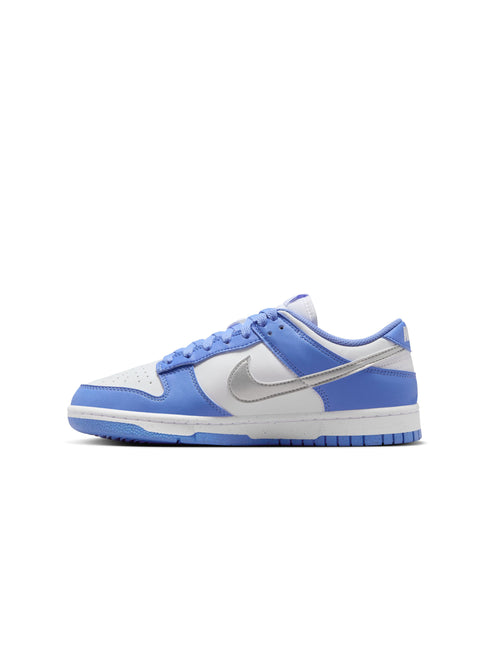 Nike Womens Dunk Low - Royal Pulse/Metallic Silver