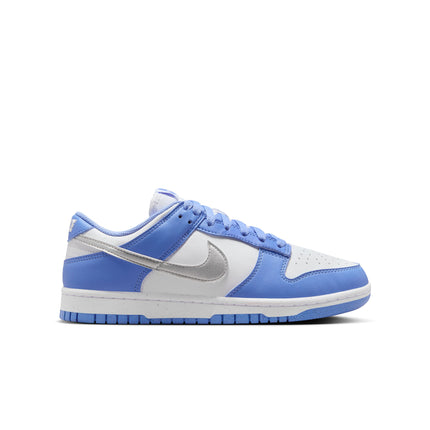 Nike Womens Dunk Low - Royal Pulse/Metallic Silver