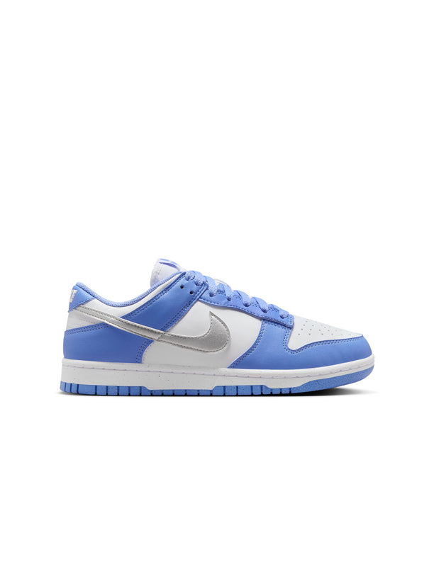 Nike Womens Dunk Low - Royal Pulse/Metallic Silver