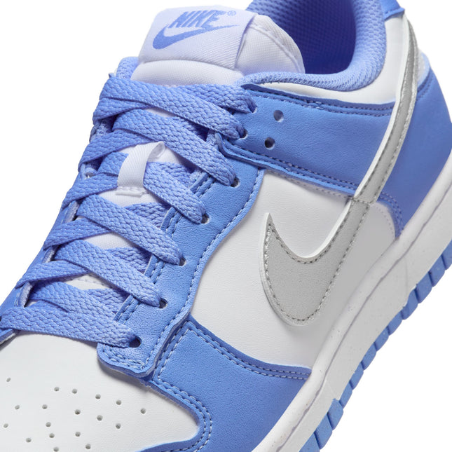 Nike Womens Dunk Low - Royal Pulse/Metallic Silver