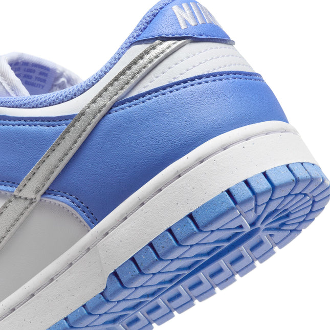 Nike Womens Dunk Low - Royal Pulse/Metallic Silver