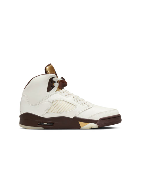 Air Jordan Womens 5 Retro - Earth/Metallic Gold