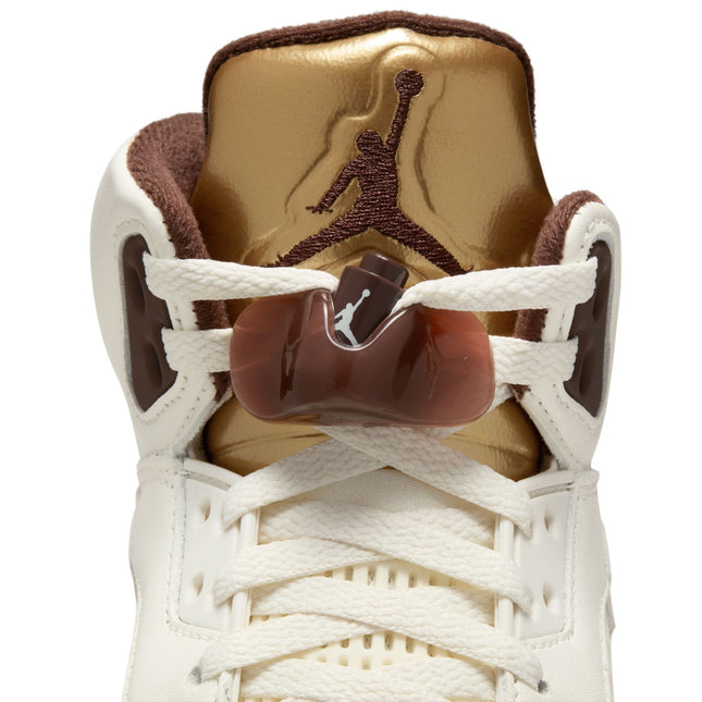 Air Jordan Womens 5 Retro - Earth/Metallic Gold