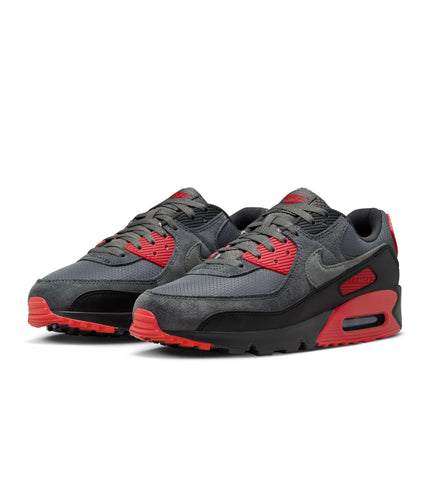 Nike Mens Air Max 90 - Grey/Red