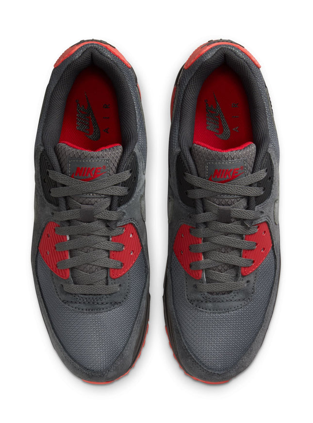 Nike Mens Air Max 90 - Grey/Red