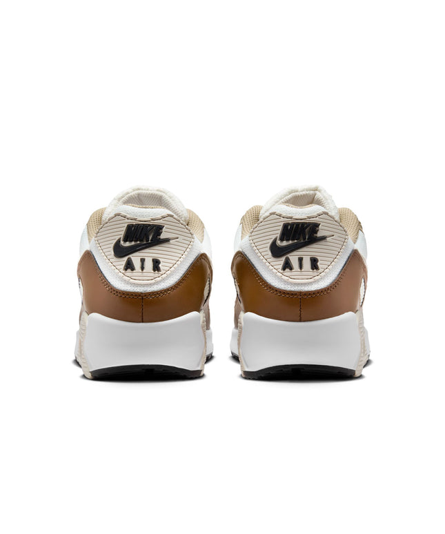 Nike Air Max 90 para hombre en blanco cumbre/negro caqui