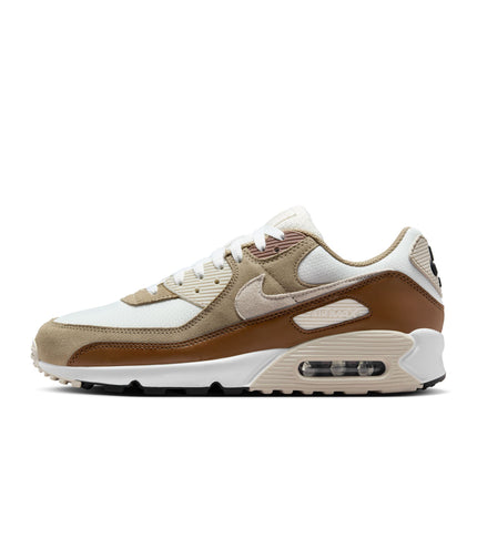 Nike Mens Air Max 90 Summit White/Black-Khaki