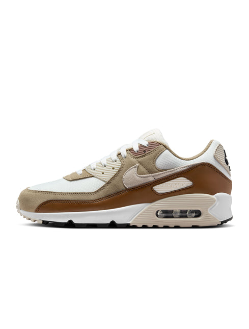 Nike Mens Air Max 90 Summit White/Black-Khaki