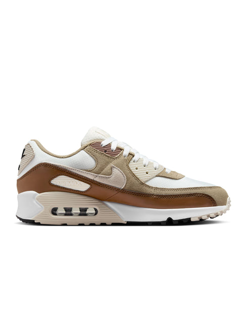 Nike Mens Air Max 90 Summit White/Black-Khaki