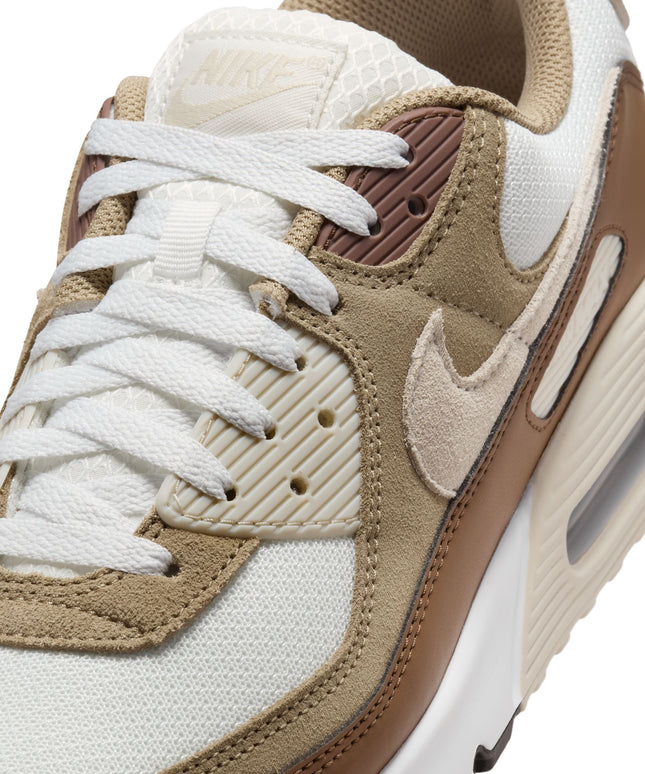 Nike Air Max 90 para hombre en blanco cumbre/negro caqui