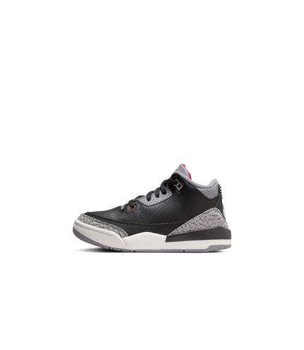 Air Jordan (PS) 3 Retro - Black Cement