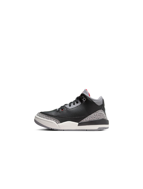 Air Jordan (PS) 3 Retro - Black Cement