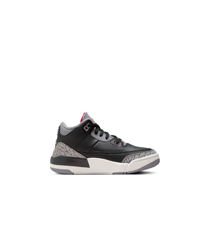 Air Jordan (PS) 3 Retro - Black Cement