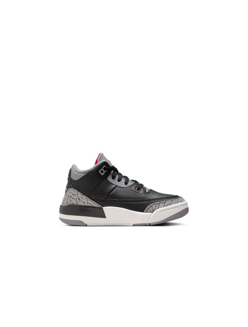 Air Jordan (PS) 3 Retro - Black Cement