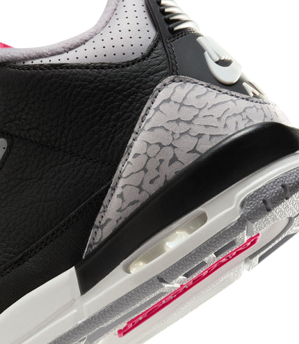 Air Jordan Big Kids 3 Retro - Black Cement