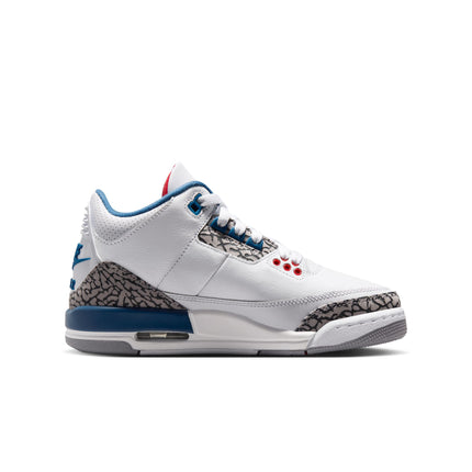 Air Jordan Big Kids 3 Retro - True Blue