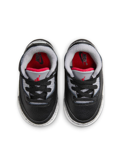 Air Jordan (TD) 3 Retro - Black Cement