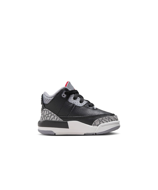 Air Jordan (TD) 3 Retro - Cemento negro