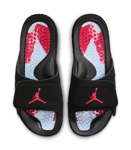 Air Jordan Mens Hydro Vi Retro Sandals - Black/Infrared 23