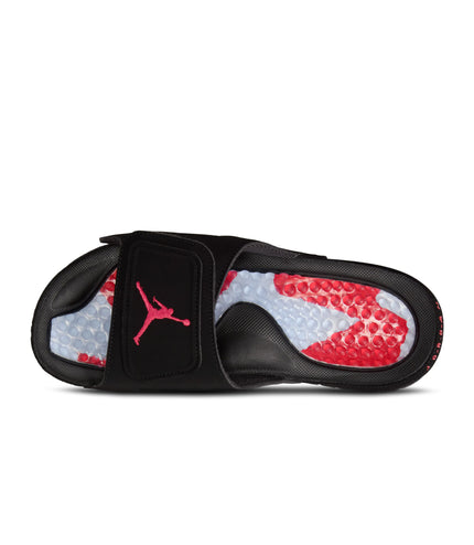 Air Jordan Mens Hydro Vi Retro Sandals - Black/Infrared 23