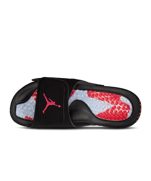 Air Jordan Mens Hydro Vi Retro Sandals - Black/Infrared 23