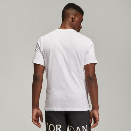 Air Jordan Mens Air Tee - White/Black