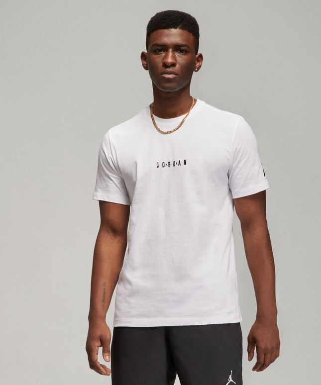 Air Jordan Mens Air Tee - White/Black