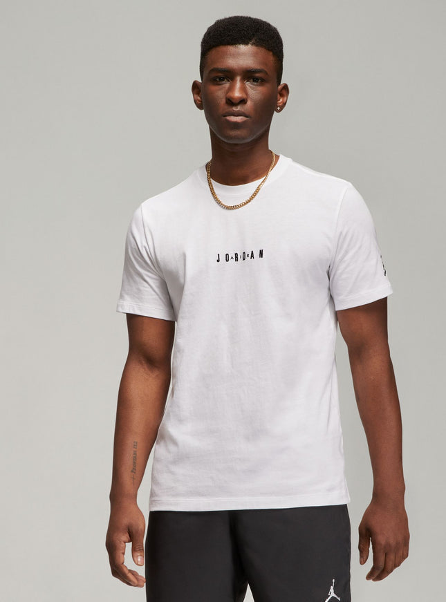 Air Jordan Mens Air Tee - White/Black