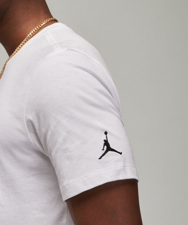 Air Jordan Mens Air Tee - White/Black