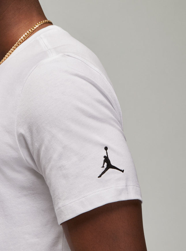 Air Jordan Mens Air Tee - White/Black