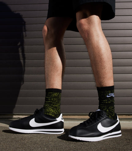 Nike Mens Cortez - Black/White