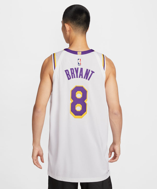 Nike Mens LA Lakers Kobe 8 Association Edition - White