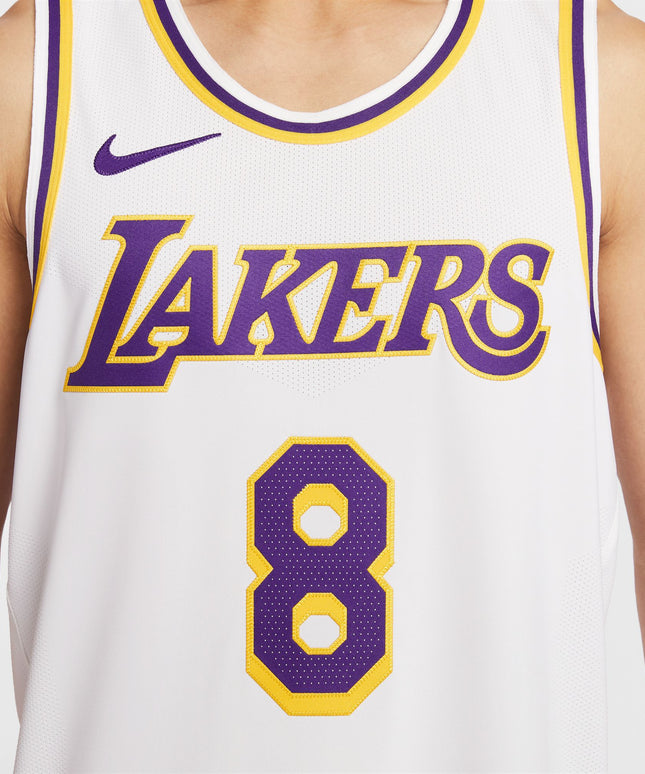 Nike Mens LA Lakers Kobe 8 Association Edition - White
