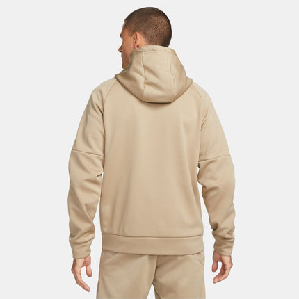 Nike Mens Therma Full Zip Fitness Top - Khaki - denim exchange