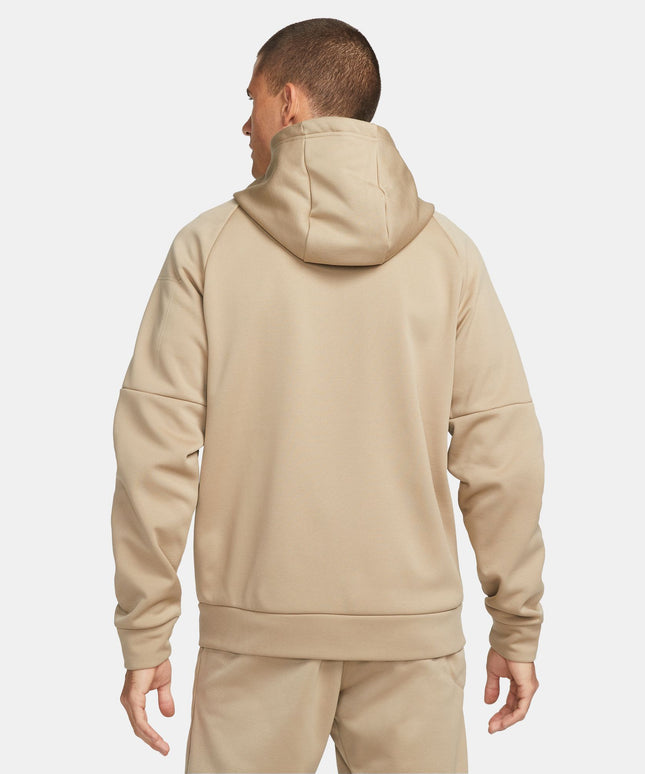 Nike Mens Therma Full Zip Fitness Top - Khaki