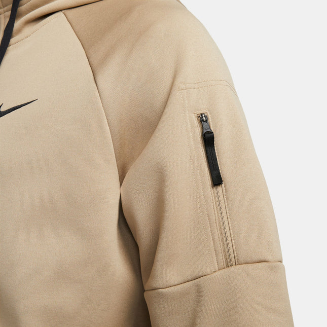 Nike Mens Therma Full Zip Fitness Top - Khaki