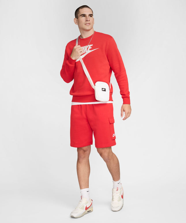 Nike Mens Sportswear Club Fleece Crewneck - University Red