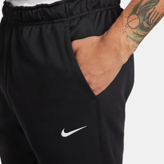 Nike Mens Therma Tapered Fitness Pants - Black